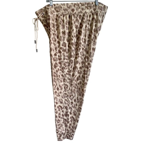Skinnygirl Overruled Jogger Animal Print Drawstring Pants Pockets Women's 1X NEW - Picture 3 of 9